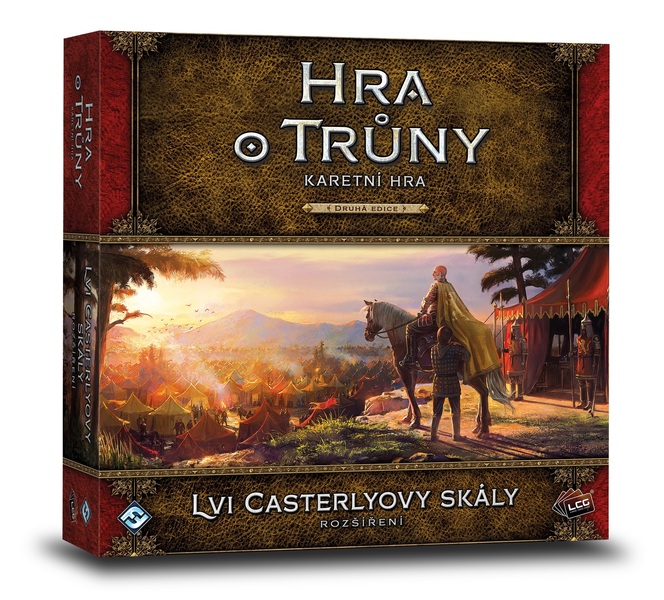 Asmodee Czech Republic Hra o trůny LGC - Lvi Casterlyovy skály