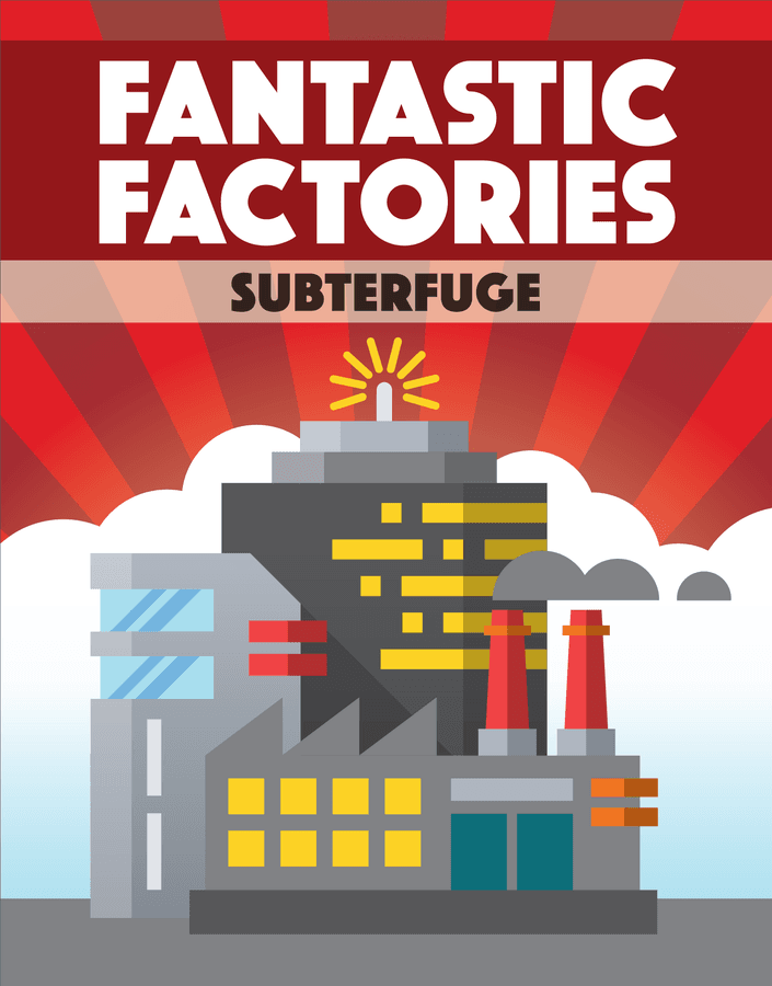 Greater Than Games Fantastic Factories: Subterfuge