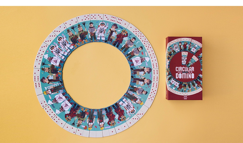 Londji Kruhové domino Obrázek