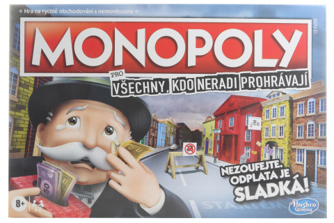 Hasbro Gaming Monopoly Radostné zoufání