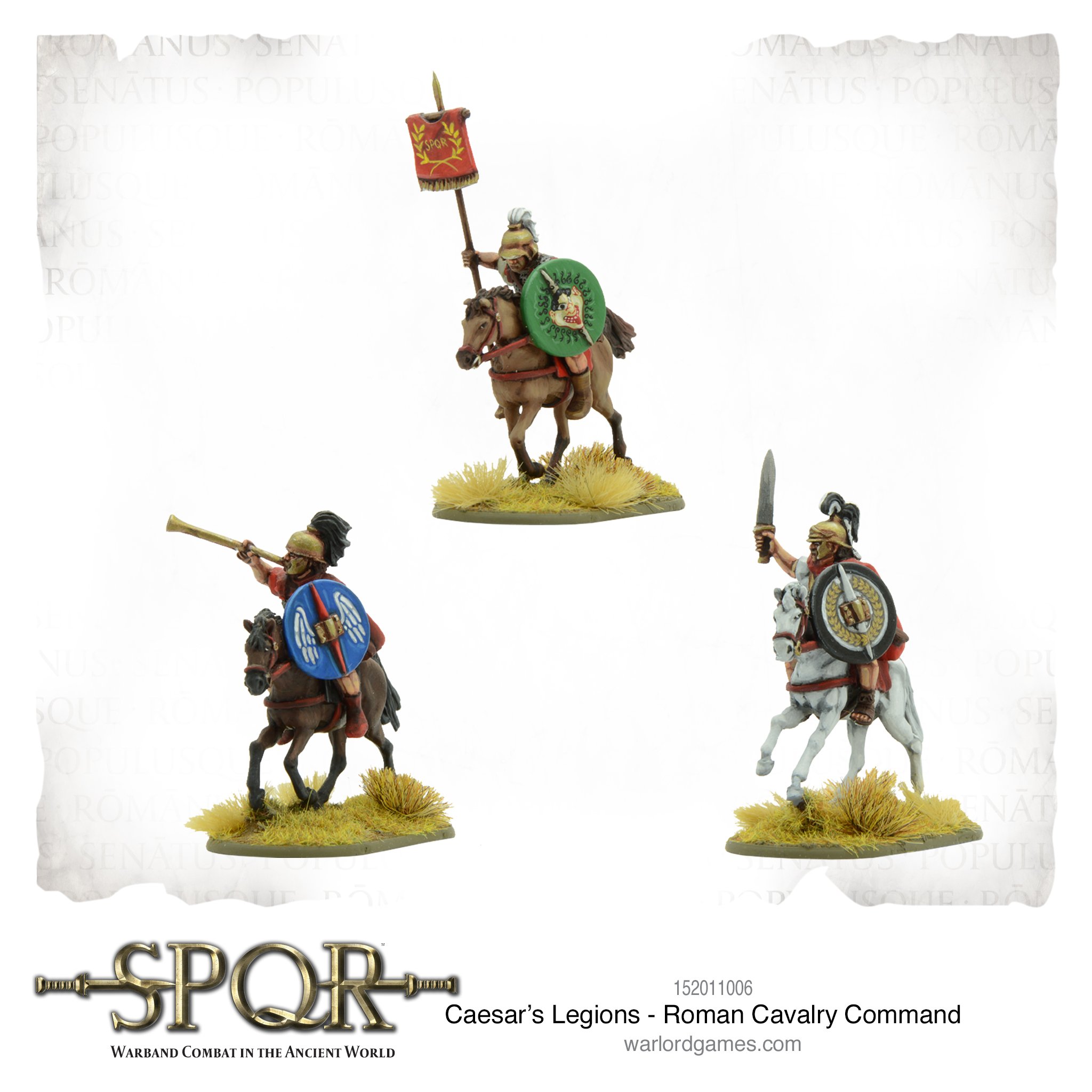 Warlord Games SPQR: Caesar's Legions - Cavalry Command Obrázek