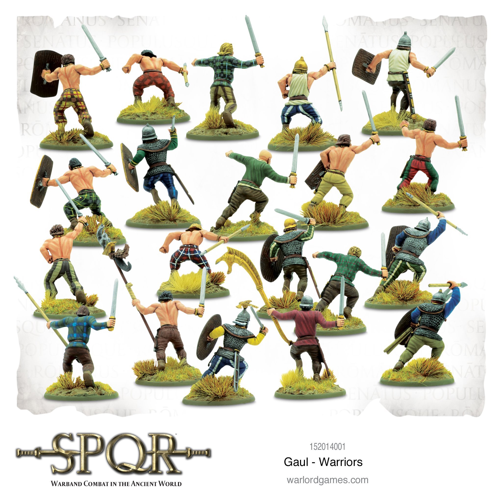 Warlord Games SPQR: Gaul - Warriors Obrázek