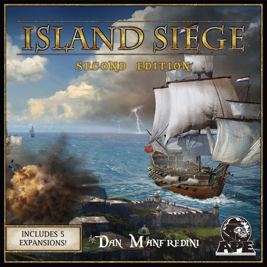 APE Games Island Siege 2nd Edition