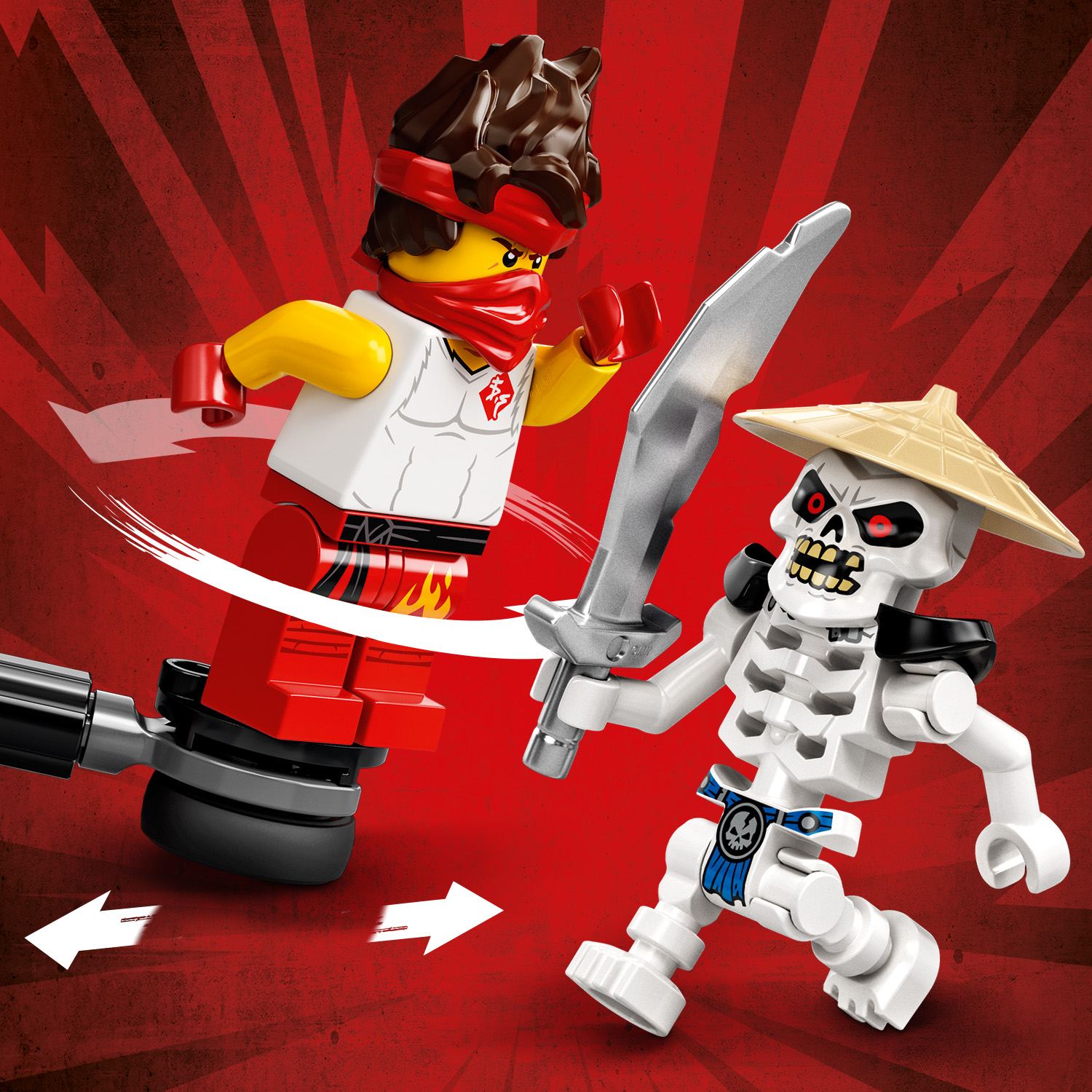 LEGO Epický souboj – Kai vs. Skulkin 71730 Obrázek