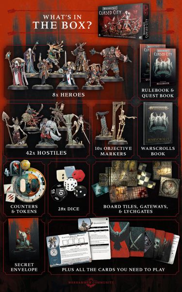 Games Workshop Warhammer Quest: Cursed City Obrázek