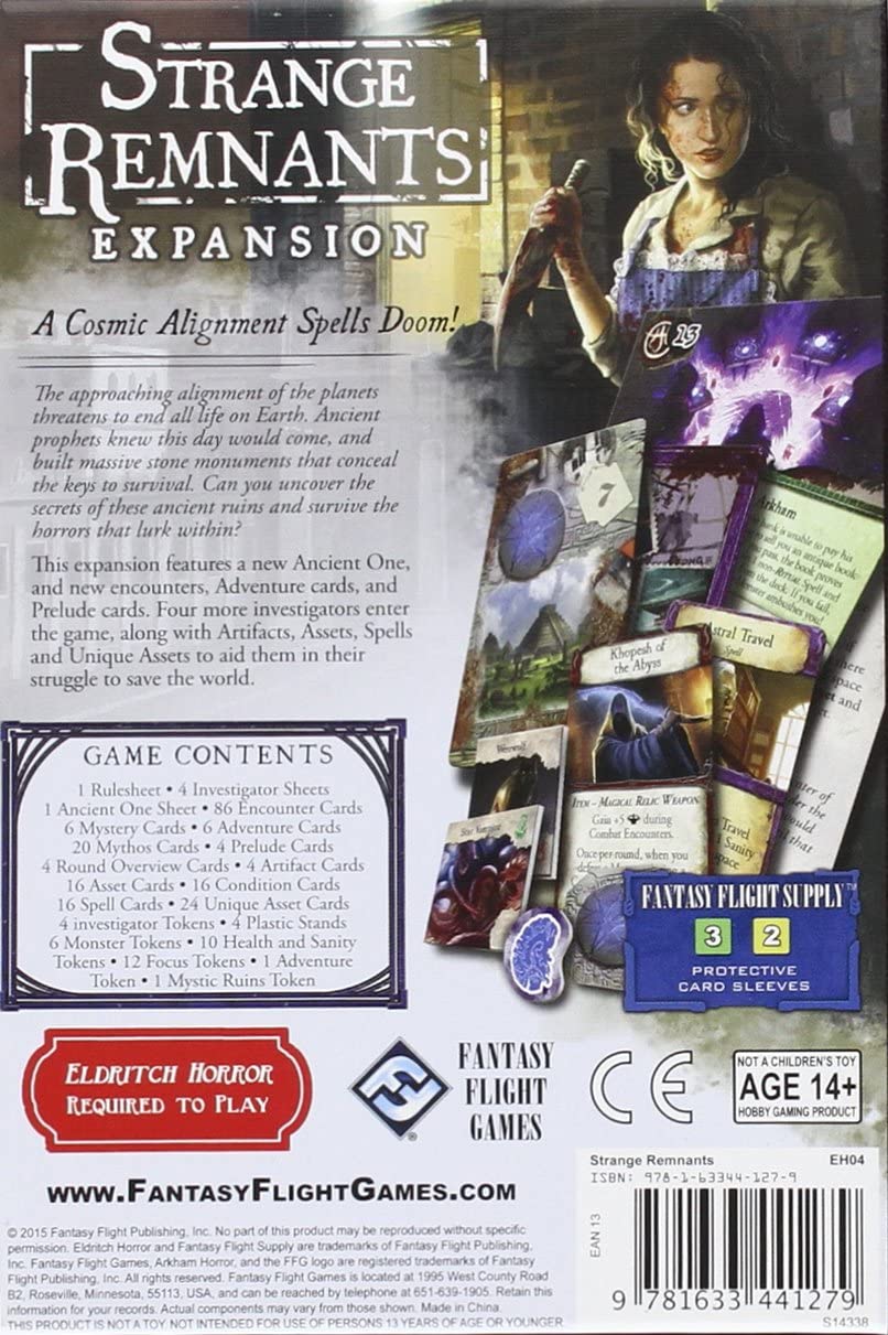 Fantasy Flight Games Eldritch Horror: Strange Remnants Obrázek