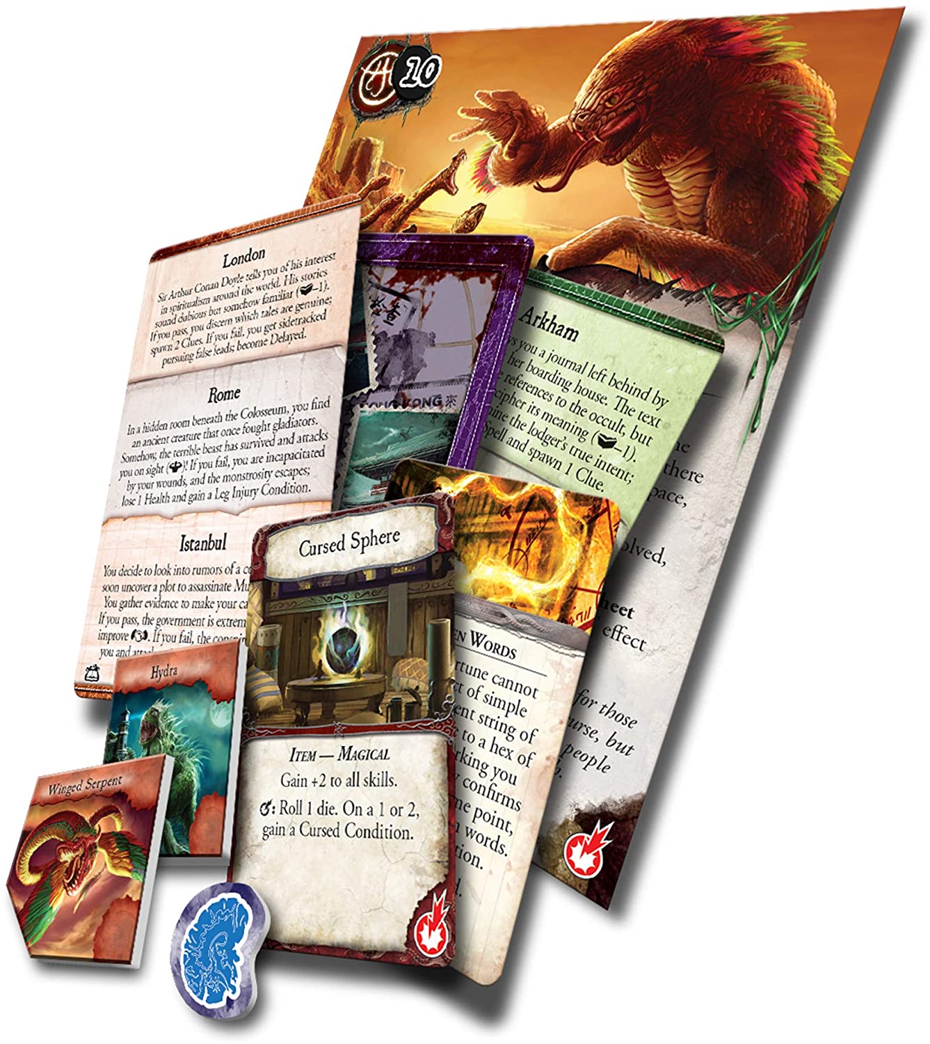 Fantasy Flight Games Eldritch Horror: Forsaken Lore Obrázek