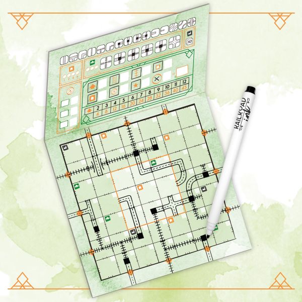 Horrible Games Railroad Ink Challenge: Lush Green Edition Obrázek