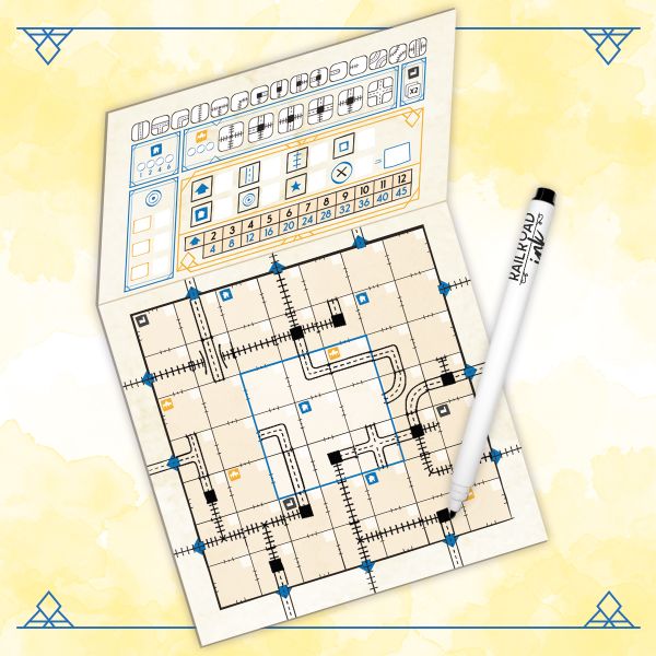 Horrible Games Railroad Ink Challenge: Shining Yellow Edition Obrázek