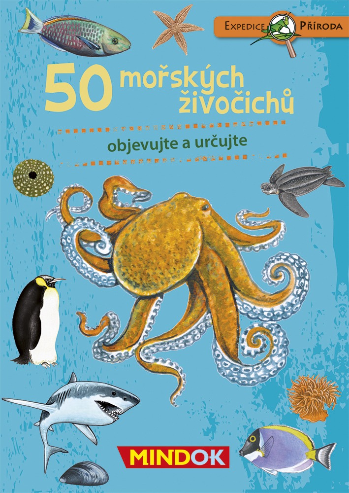 Levně Mindok Expedice příroda: 50 mořských živočichů
