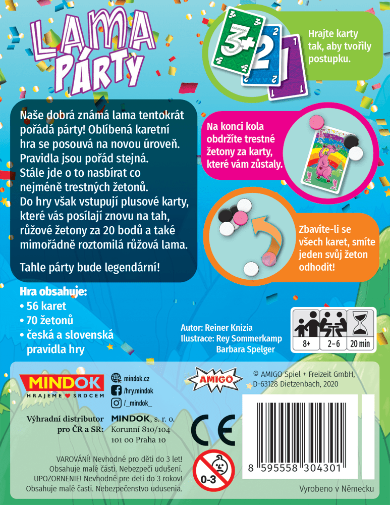 Mindok LAMA: Párty Obrázek