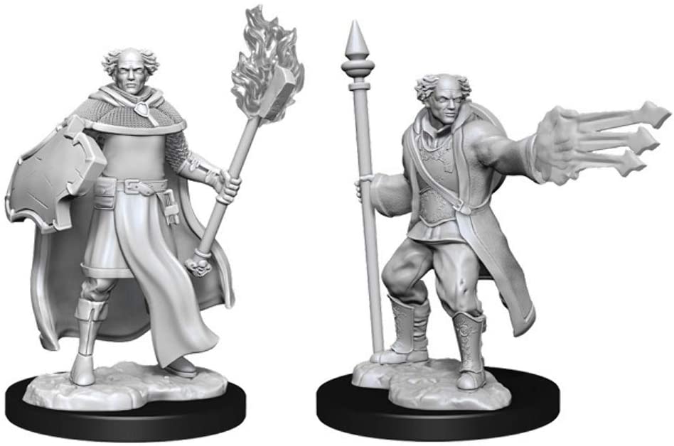 WizKids D&D Nolzur's Marvelous Miniatures - Multiclass Cleric + Wizard Male