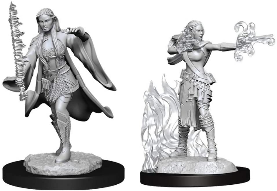 Levně WizKids D&D Nolzur's Marvelous Miniatures - Multiclass Warlock + Sorcerer Female