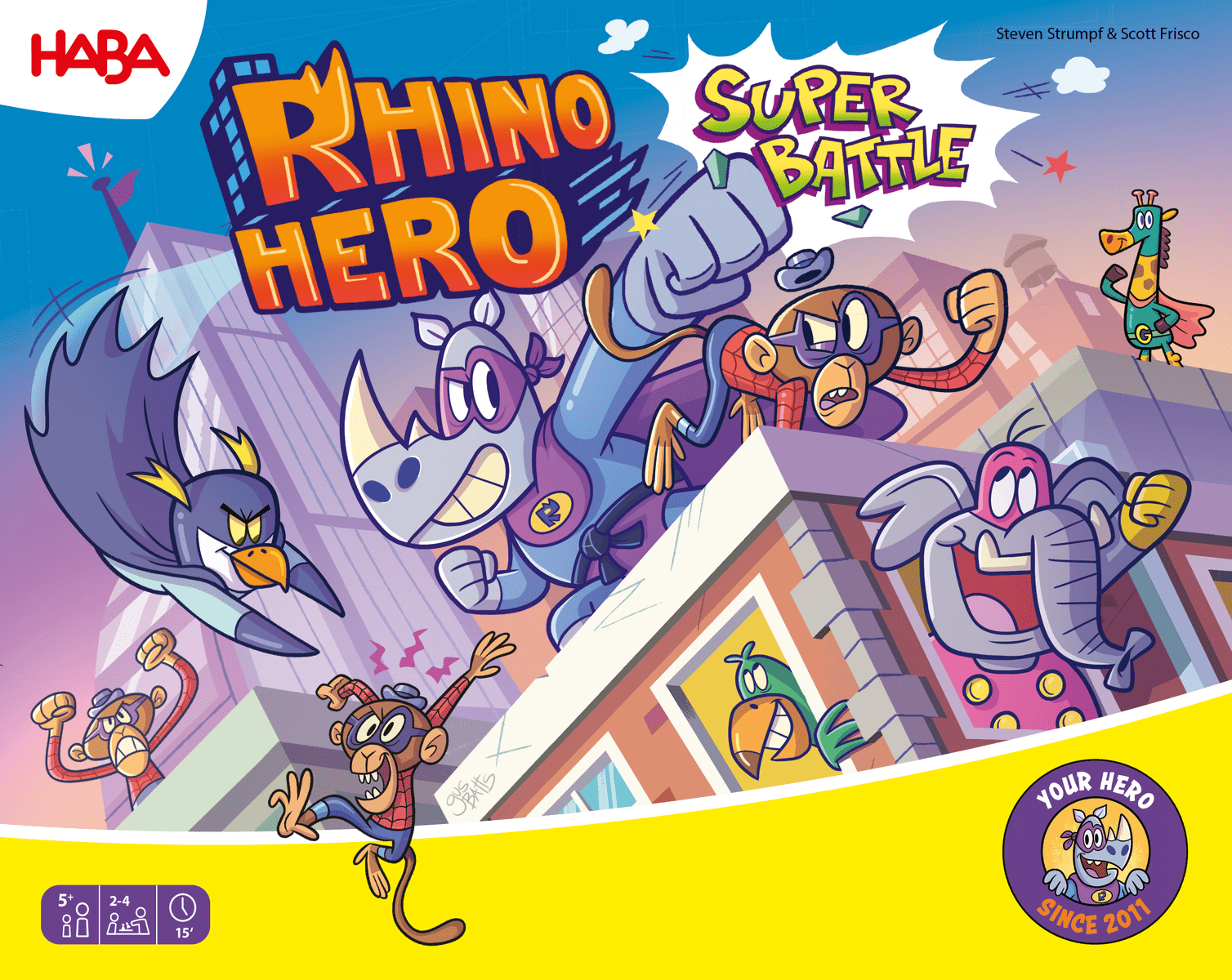 Haba Rhino Hero Super Bitva