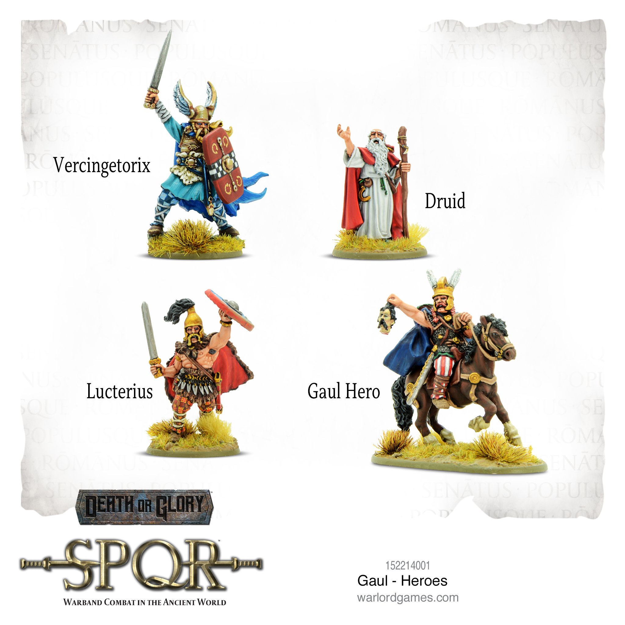 Warlord Games SPQR: Gaul - Heroes Obrázek