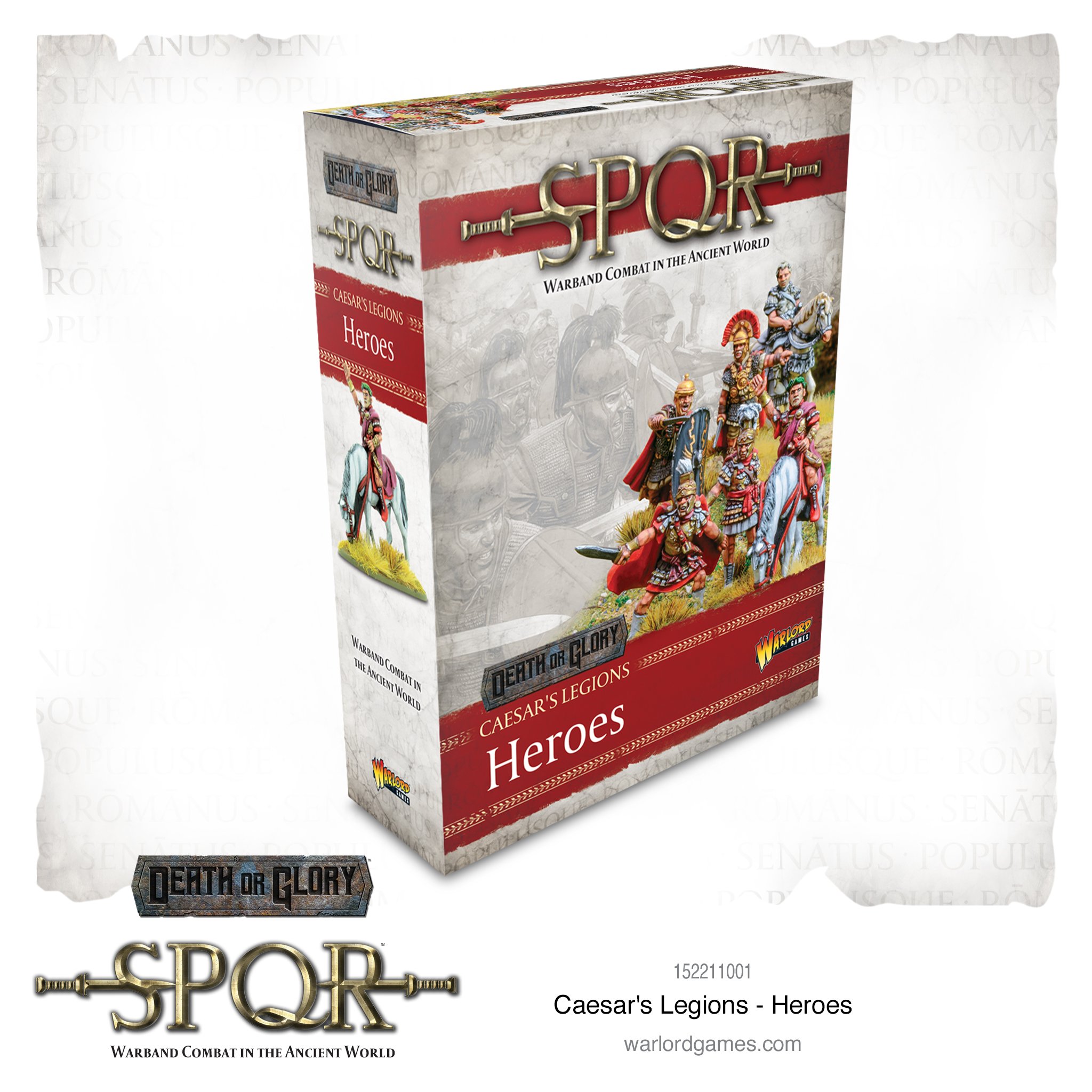Levně Warlord Games SPQR: Caesar's Legions - Heroes