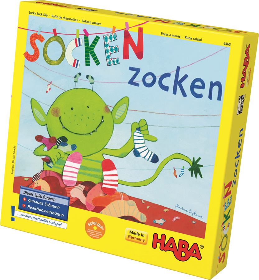 Haba Šťastné ponožky Socken Zocken