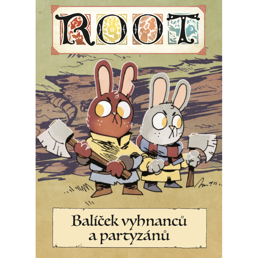 Fox in the Box Root: Balíček vyhnanců a partyzánů (Root: The Exiles and Partisans Deck)