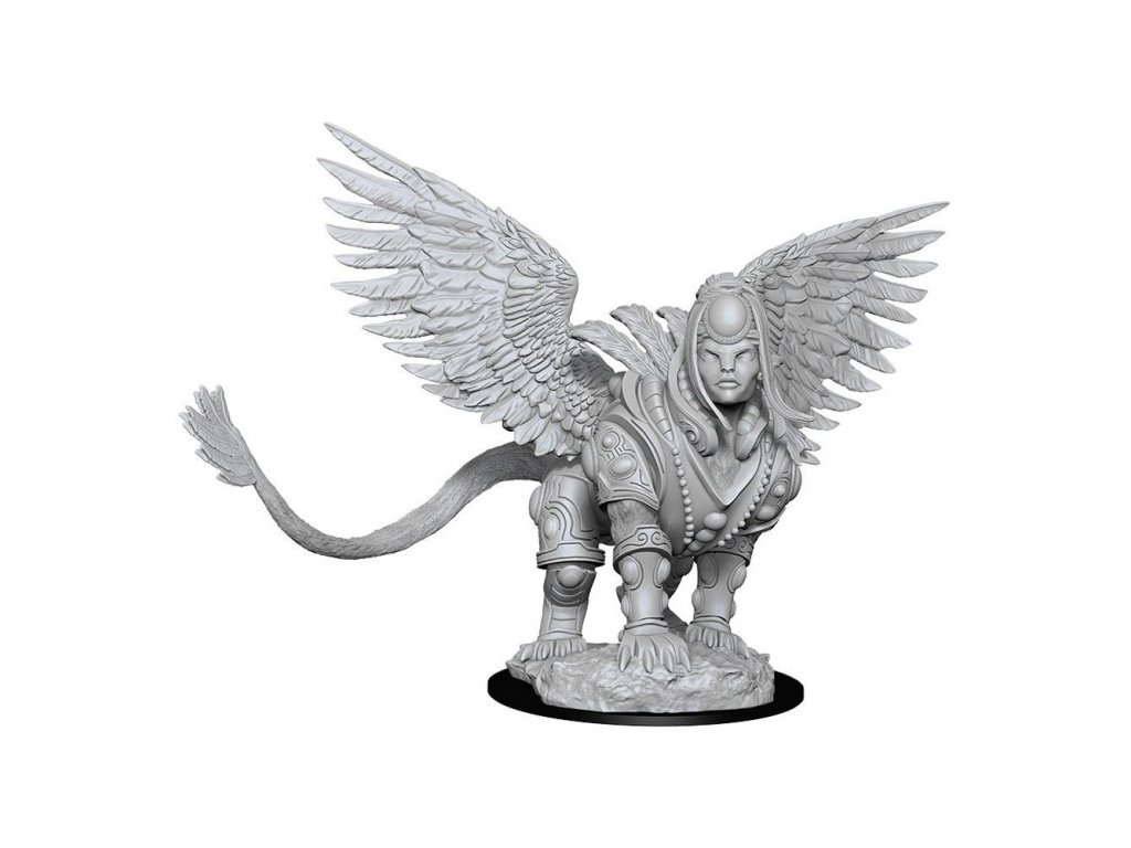 WizKids Magic the Gathering Unpainted Miniatures: Isperia, Law Incarnate (Sphinx)