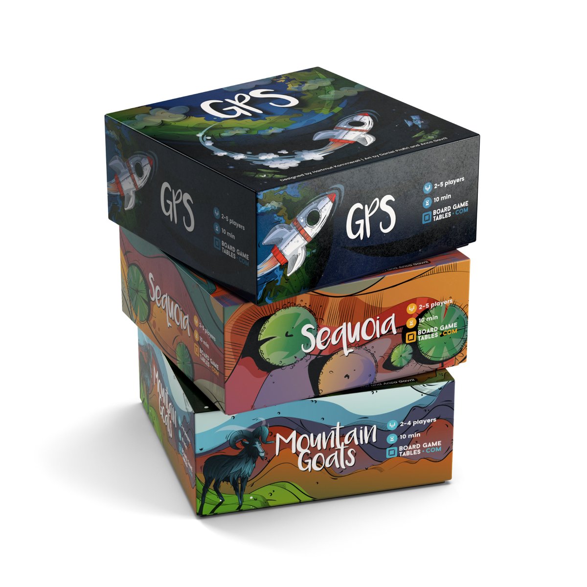 Allplay Mountain Goats, Sequoia, GPS - 3 Game Set