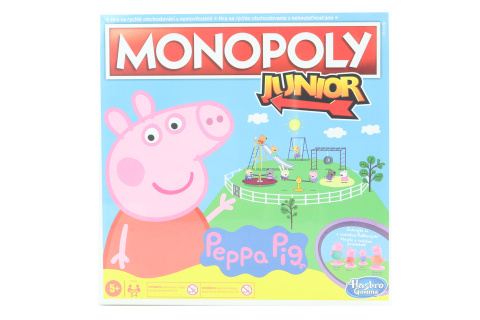 Levně Hasbro Gaming Monopoly Junior - Prasátko Peppa