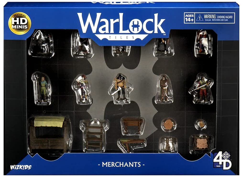 Levně WizKids WarLock Tiles: Accessory - Merchants