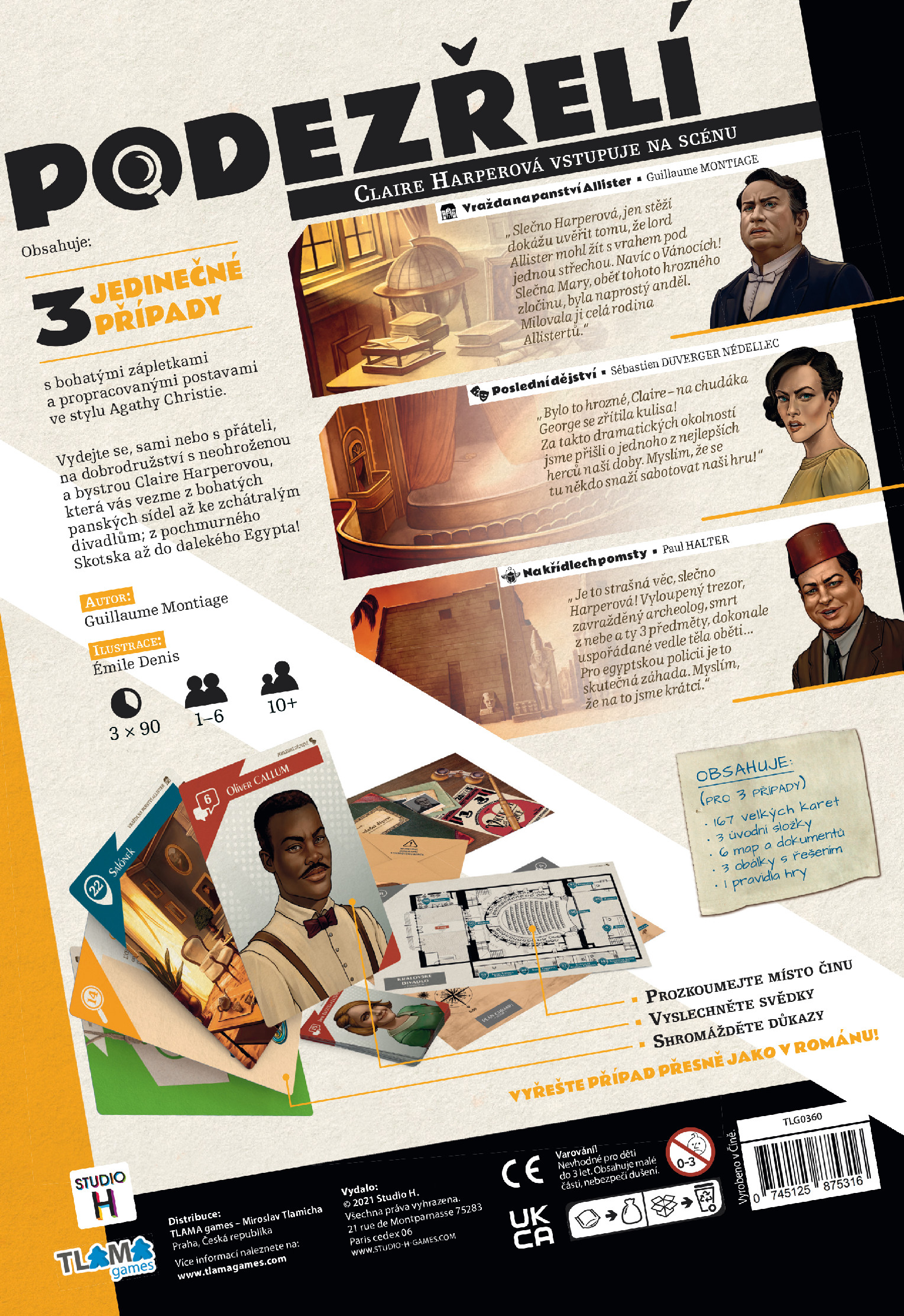 TLAMA games Podezřelí Obrázek