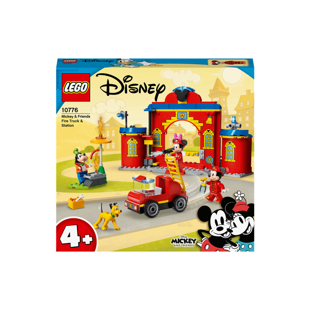 LEGO Hasičská stanice a auto Mickeyho a přátel 10776