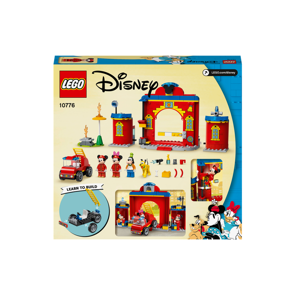 LEGO Hasičská stanice a auto Mickeyho a přátel 10776 Obrázek