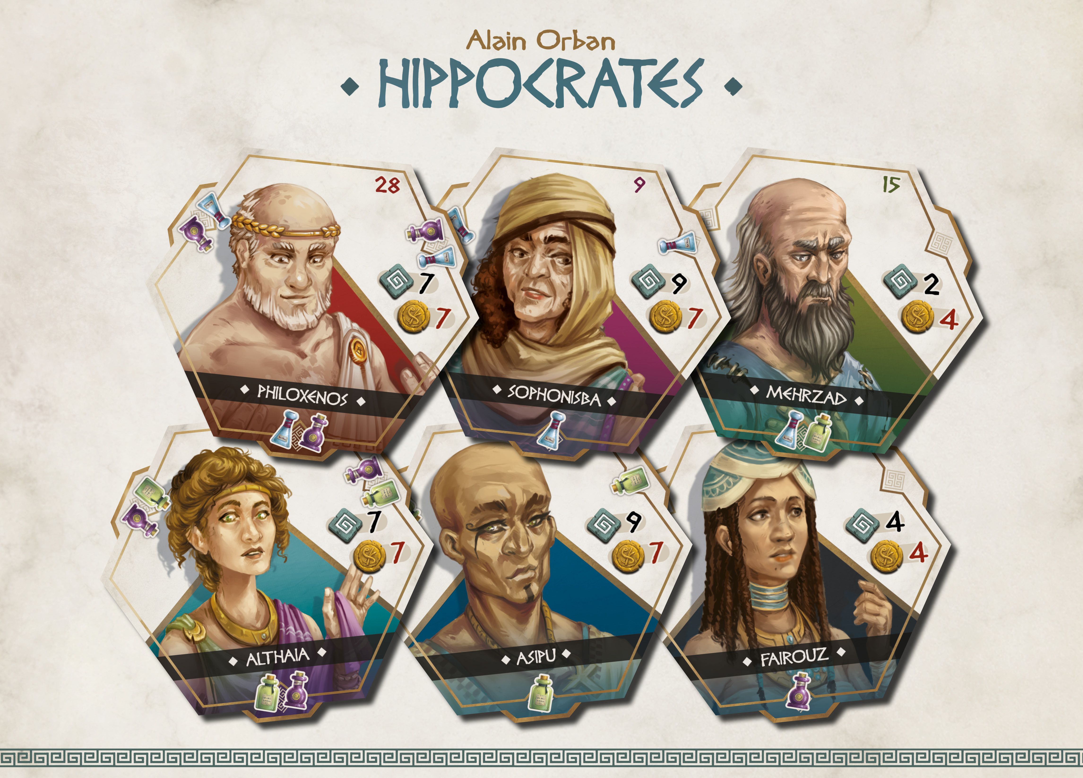 TLAMA games Hippocrates CZ+EN Obrázek