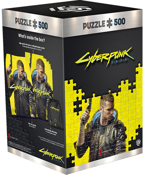 Levně Good Loot Cyberpunk 2077: Keyart male V puzzle