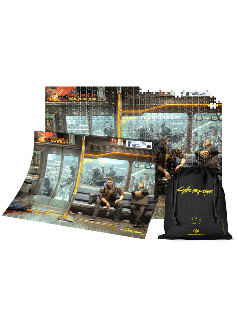 Good Loot Cyberpunk 2077 metro puzzle Obrázek