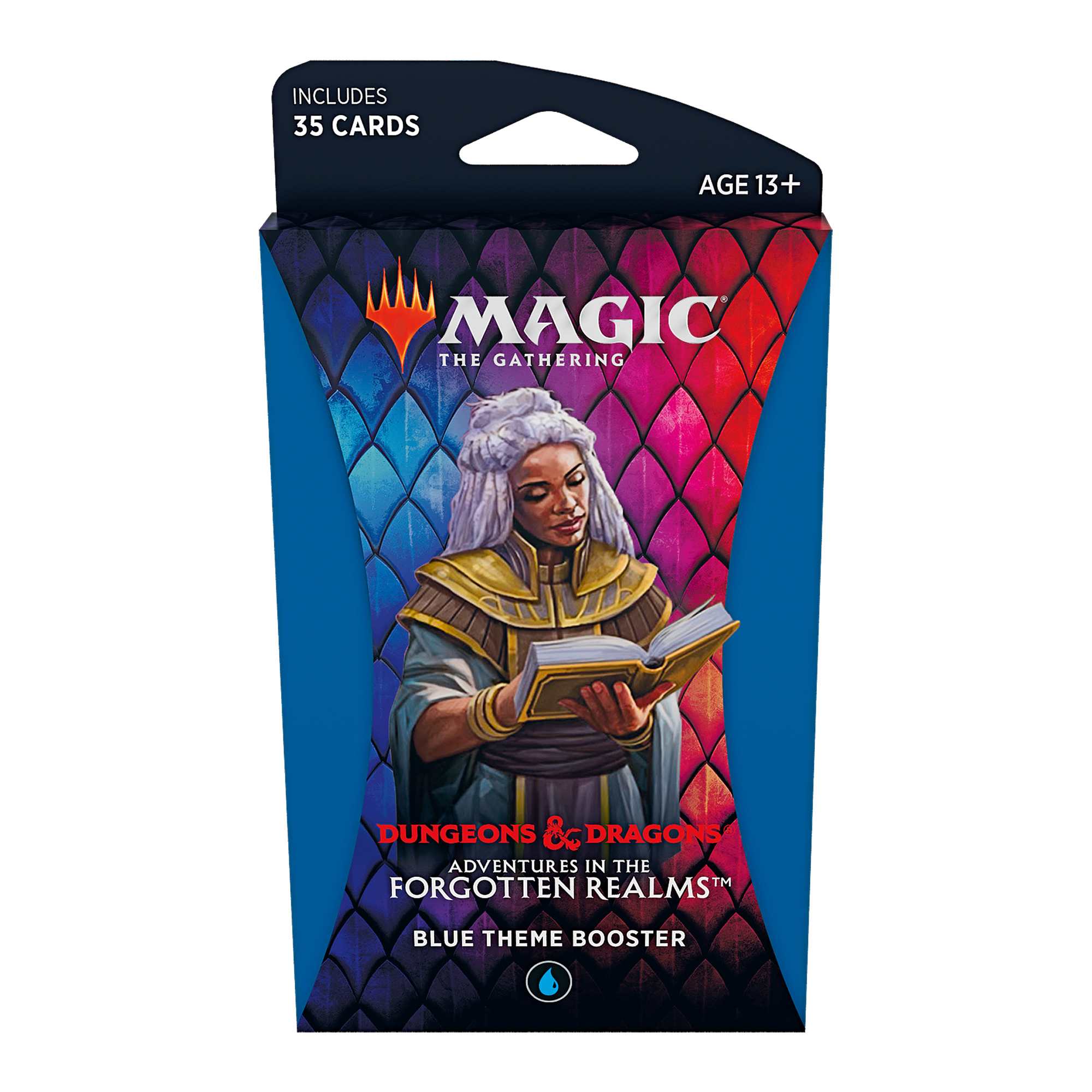 Wizards of the Coast Magic The Gathering - Adventures in the Forgotten Realms Theme Booster Varianta: Blue Theme Booster