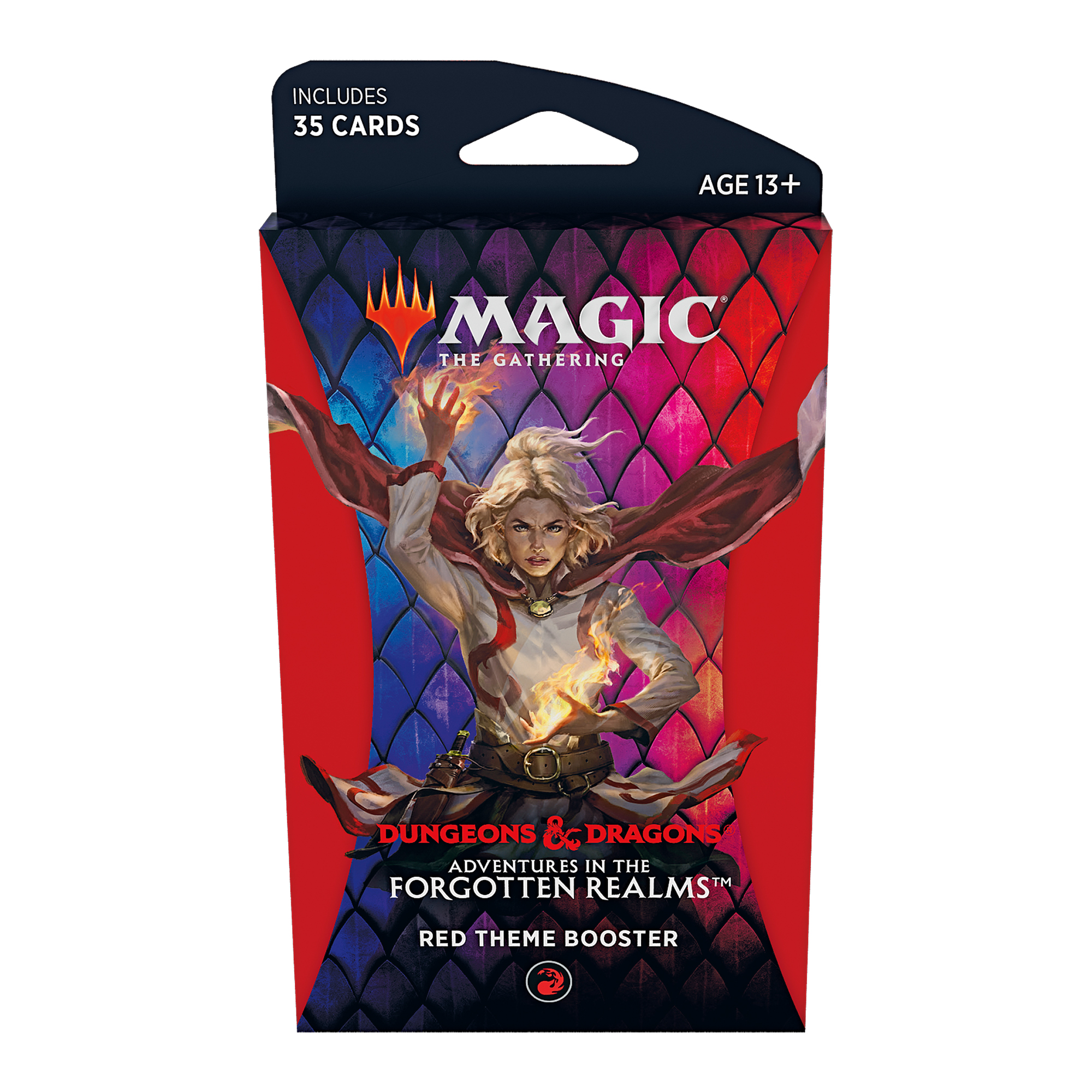 Wizards of the Coast Magic The Gathering - Adventures in the Forgotten Realms Theme Booster Varianta: Red Theme Booster