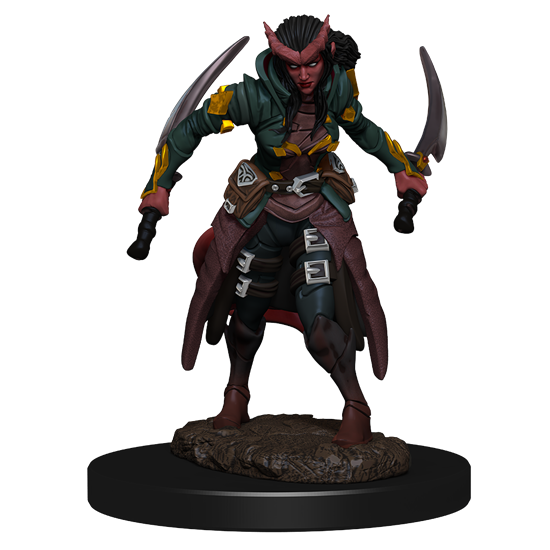 Levně WizKids D&D Icons of the Realms Premium Figures: Tiefling Rogue Female