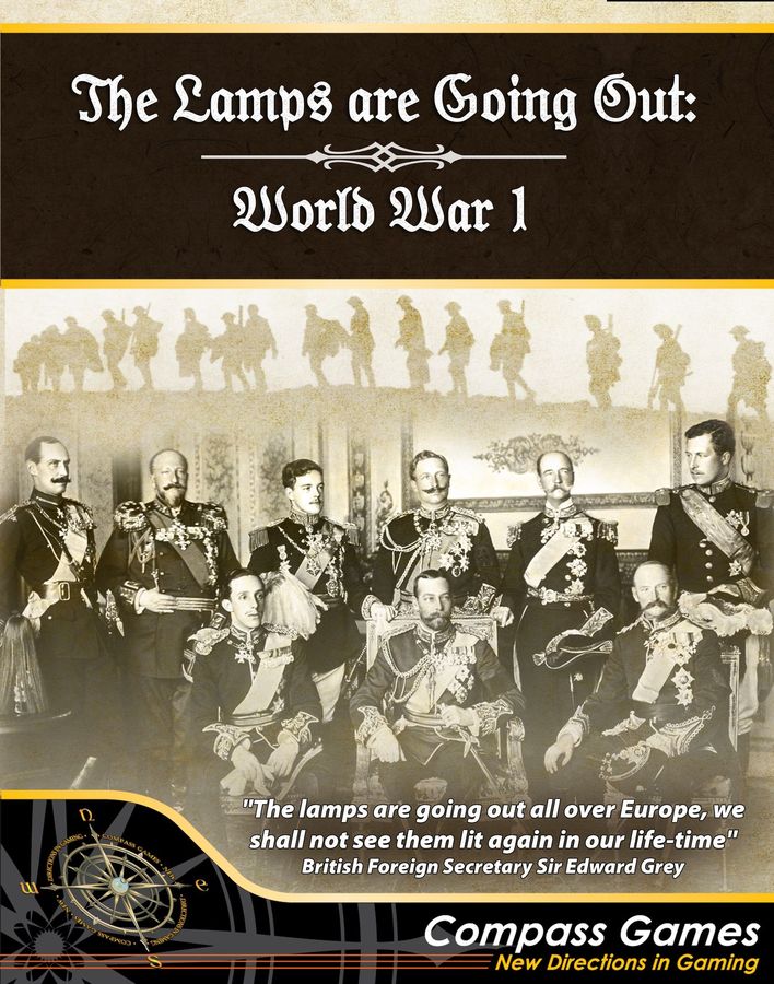 Compass Games The Lamps are Going Out: World War 1, 2nd Edition