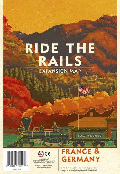 Capstone Games Ride the Rails: France & Germany