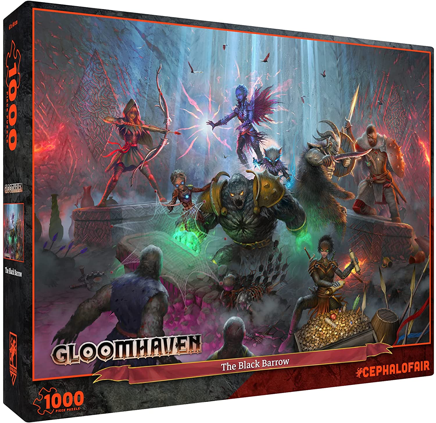 Levně Cephalofair Games Gloomhaven Puzzle - The Black Barrow