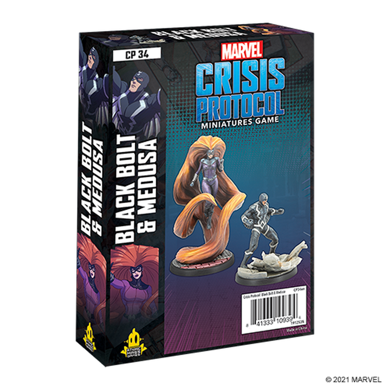 Levně Atomic Mass Games Marvel Crisis Protocol: Black Bolt & Medusa