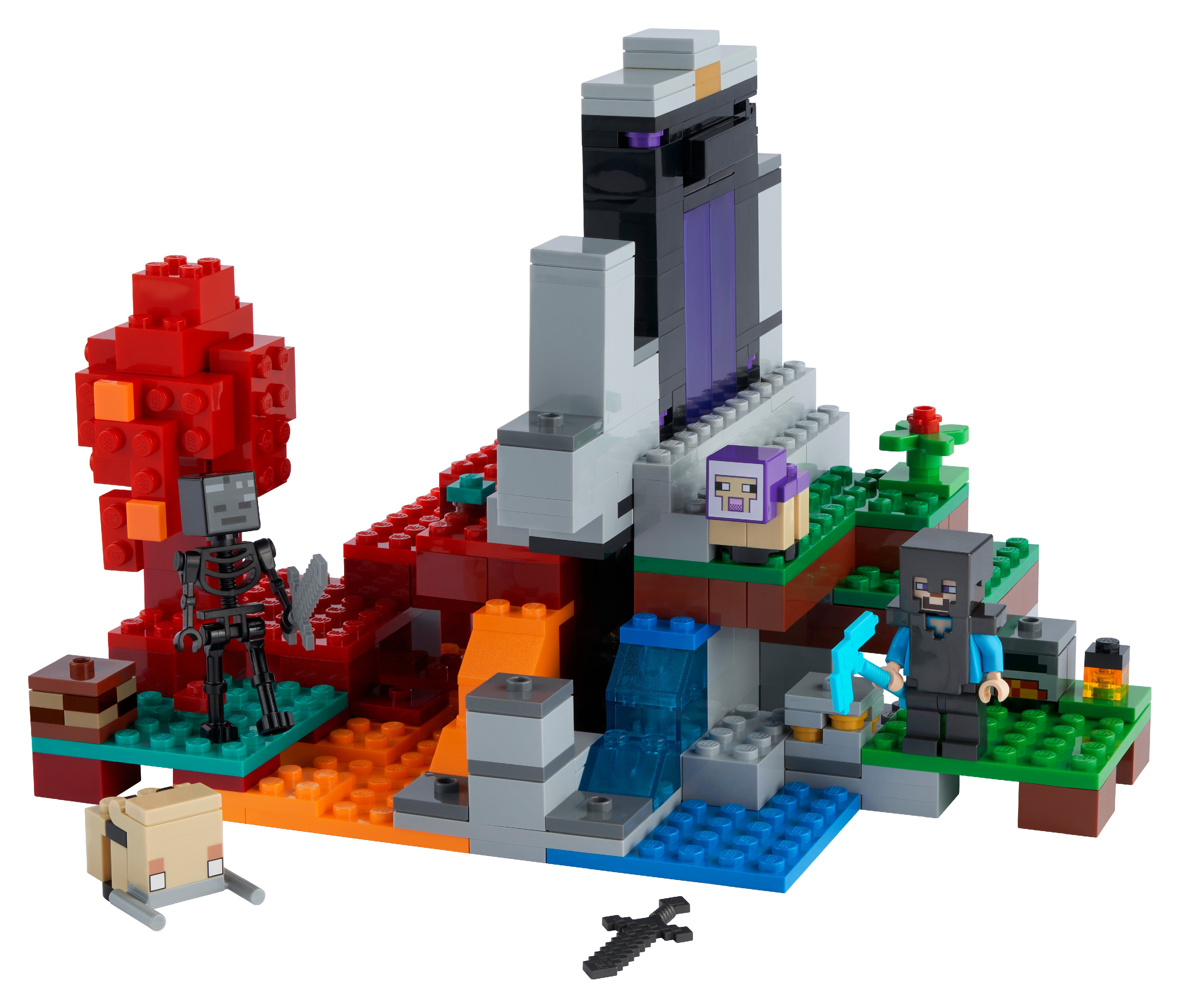 LEGO Zničený portál 21172 Obrázek
