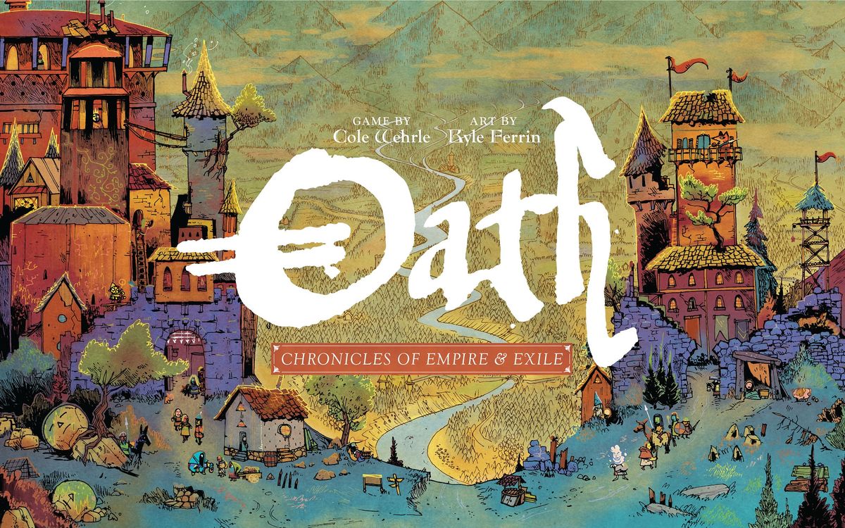 Leder Games Oath: Chronicles of Empire and Exile