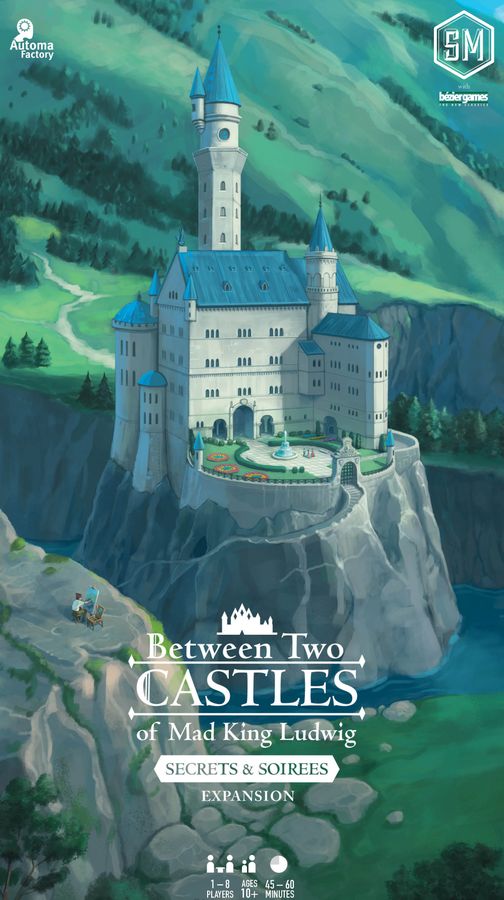 Stonemaier Games Between Two Castles of Mad King Ludwig: Secrets & Soirees Expansion