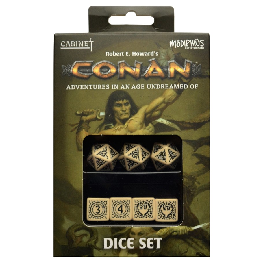 Modiphius Entertainment Conan: Players dice set