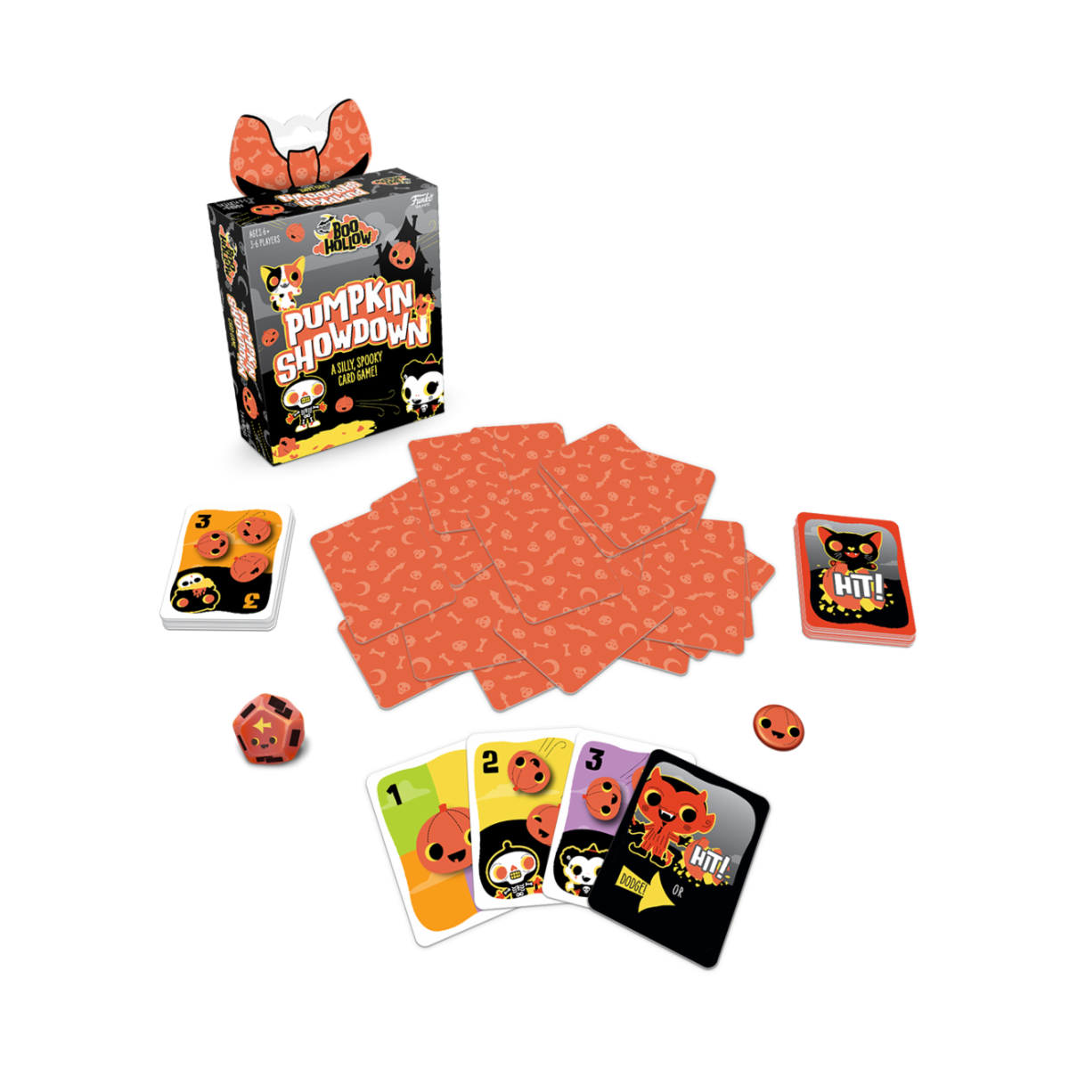 FunkoPop Boo Hollow Pumpkin Showdown Card Game Obrázek