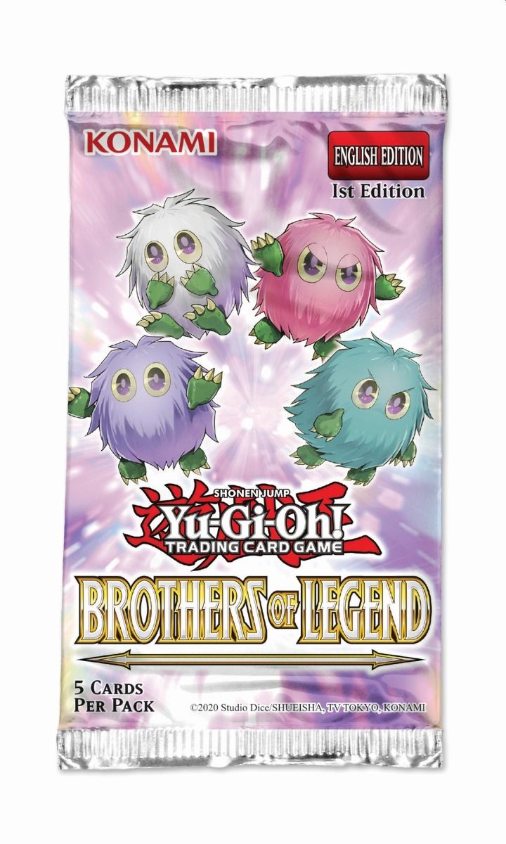 Levně Konami Yu-Gi-Oh Brothers of Legend booster