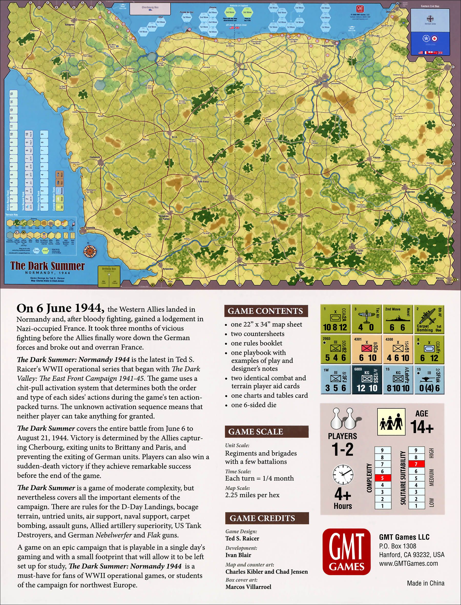 GMT Games The Dark Summer Obrázek