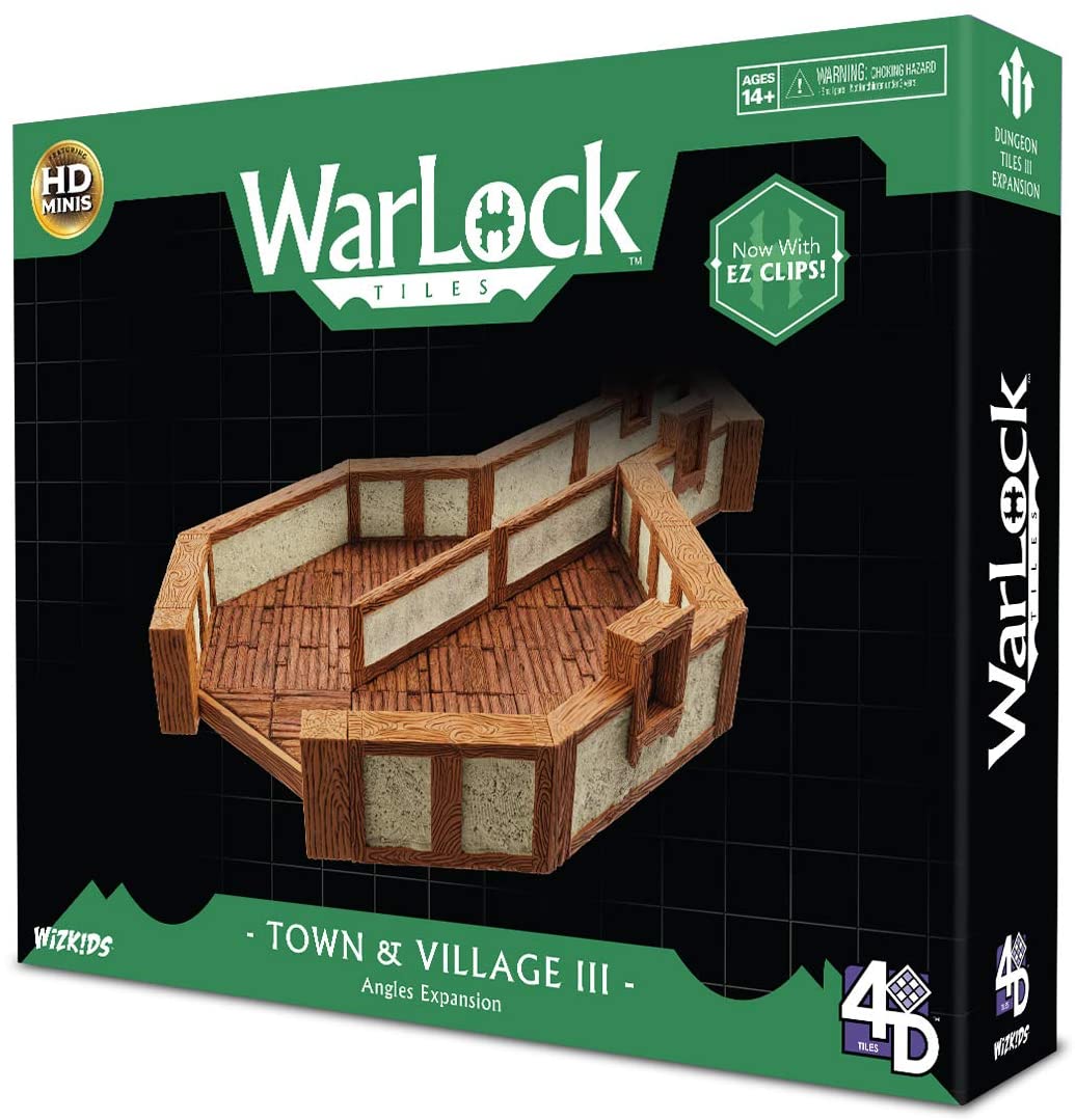 Levně WizKids WarLock Tiles: Town & Village III - Angles