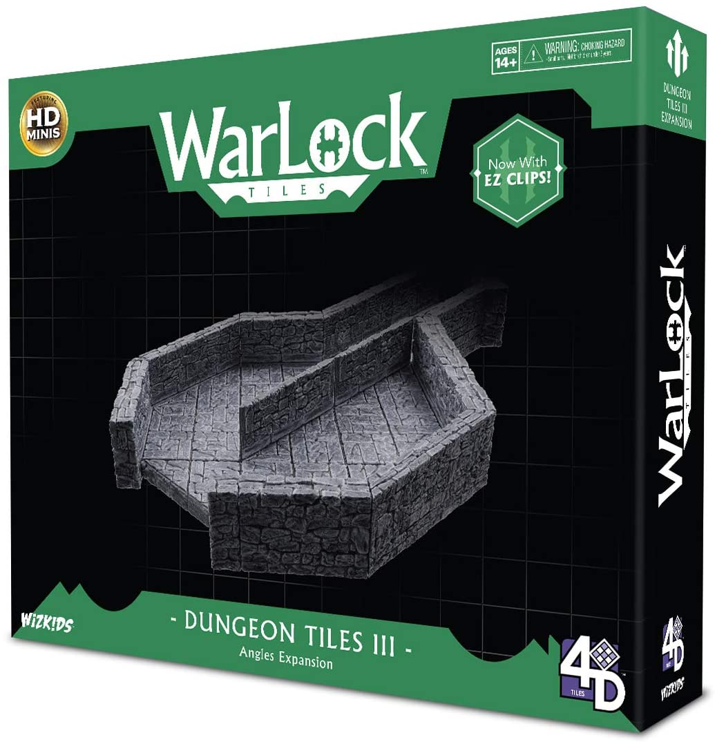 Levně WizKids WarLock Tiles: Dungeon Tile III - Angles