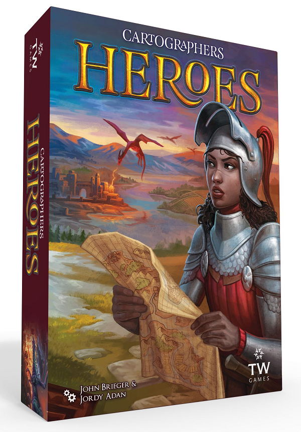 Levně Thunderworks Games Cartographers: Heroes