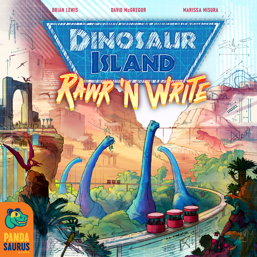 Levně Pandasaurus Games Dinosaur Island: Rawr n Write